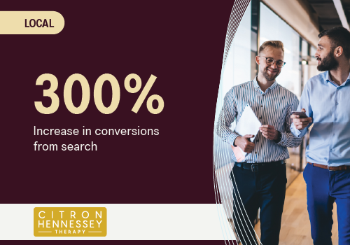 Search Engine Optimization Package Example: Tripling Conversions for Mental Health Services