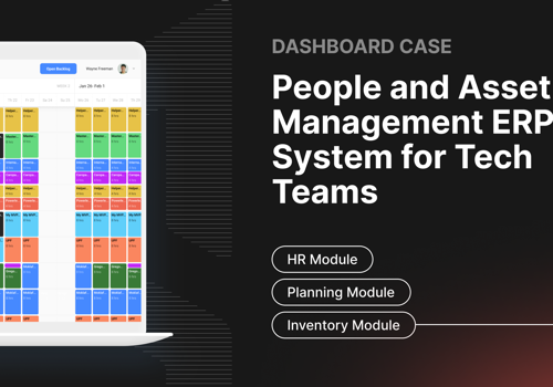 Custom Software Development Package Example: People and Asset Management ERP for Tech Teams