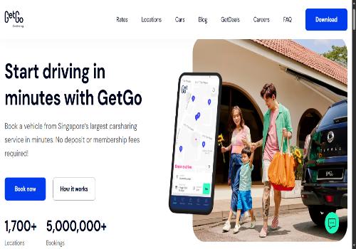 Web Design Package Example: GetGo Technologies Pte. Ltd