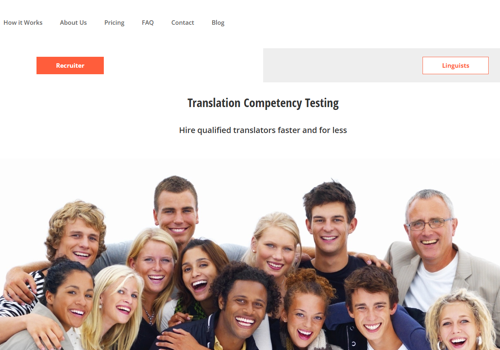 Web Development Package Example: Web development for Cerlingo – Language Testing