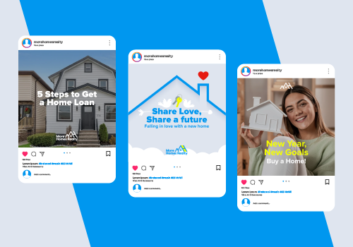 Social Media Marketing Package Example: More Homes Realty Social Media