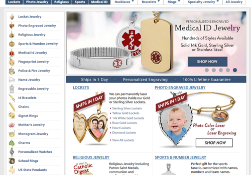 Web Development Package Example: Transforming PicturesOnGold eCommerce Development.