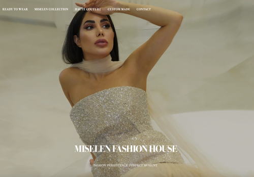 Web Design Package Example: Miselen