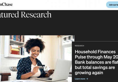 Web Design Package Example: JPMorgan Chase Institutional Platform Redesign