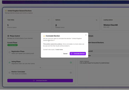 Blockchain Package Example: Zero Knowledge Proofs Voting Market