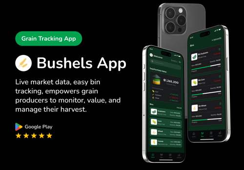 Custom Software Development Package Example: Bushels to Bank - Grain Tracking App