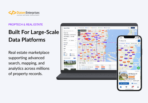 Web Development Package Example: Custom Real Estate Marketplace & Data Platform
