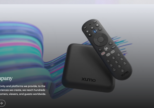 Web Design Package Example: Comcast ExperienceOS UX