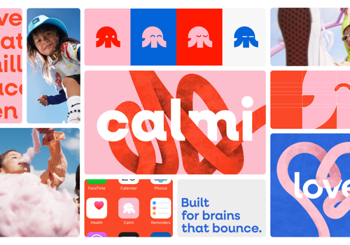 Branding Package Example: Calmi brand identity