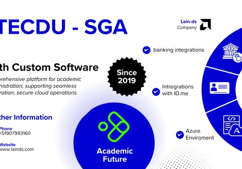 UX/UI Design Package Example: academic management system