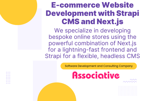 Web Design Package Example: E-commerce Website Development with Strapi CMS