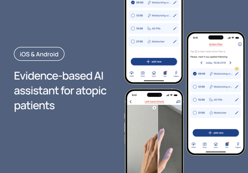 Mobile App Development Package Example: AI assistant for atopic patients