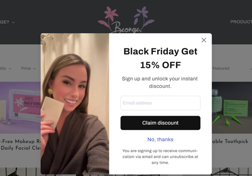 Web Design Package Example: Development of eCommerce Website