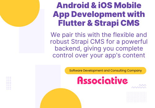 Mobile App Development Package Example: Mobile App Development with Flutter & Strapi CMS