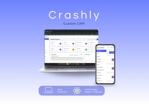 Custom Software Development Package Example: Crashly: Production-Ready CRM