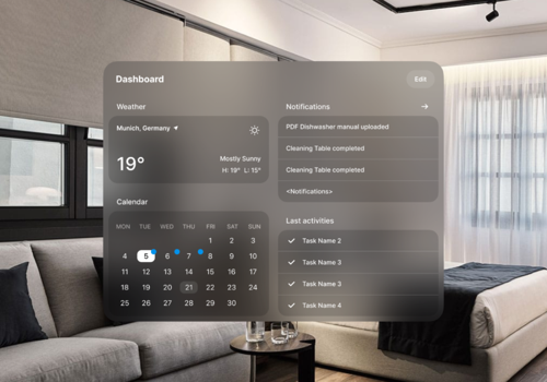 Custom Software Development Package Example: 3D task management
