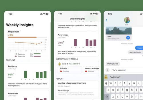 Mobile App Development Package Example: Built a custom keyboard with AI features