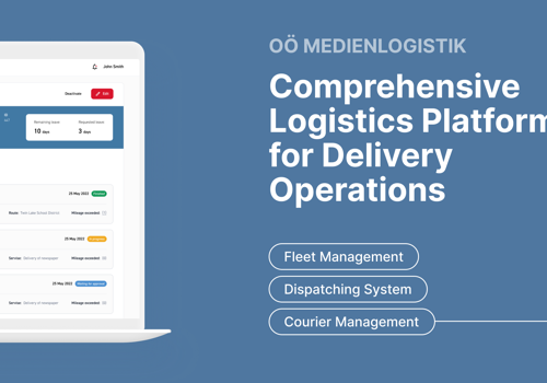 Custom Software Development Package Example: Medienlogistik: Comprehensive Logistics Solution