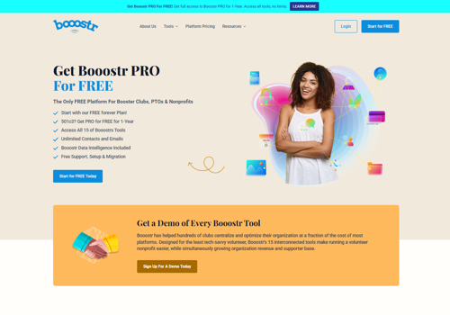 Web Development Package Example: SaaS Platform Website for Nonprofits