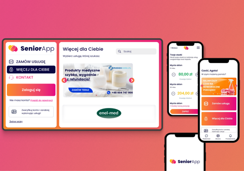Mobile App Development Package Example: SeniorApp
