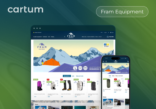 E-Commerce Development Package Example: Online Store for Outdoor&Travel Gear Fram Equip