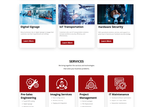 Web Design Package Example: vCloudChoice - Website Design & Development