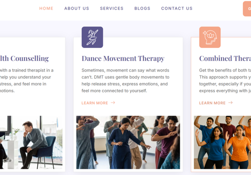 Web Development Package Example: WordPress Website Development - Healthymann
