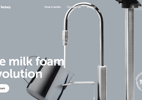 Branding Package Example: Latte Art Business Site