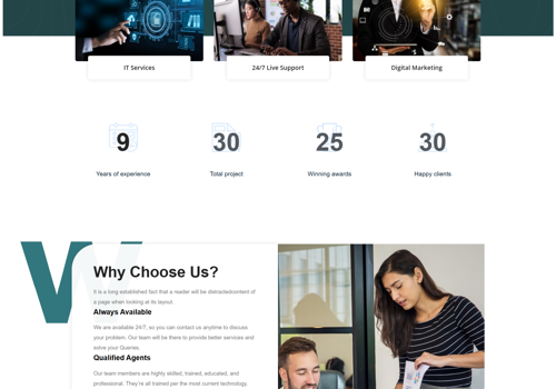 Web Design Package Example: Comtanix - Website Design & Development