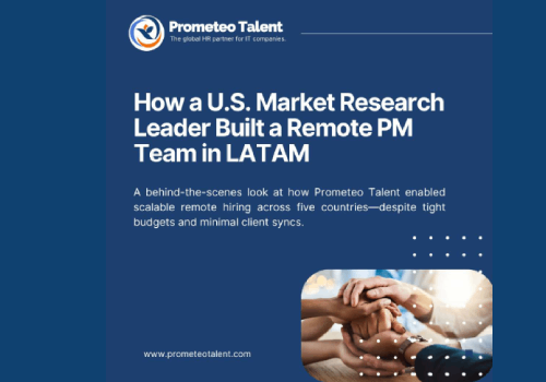 Recruiting Package Example: Scaling Remote PM Teams for Global Research Firm
