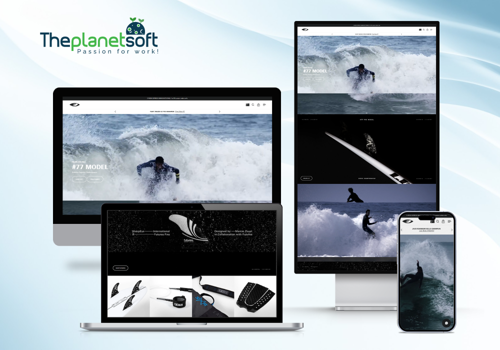 Search Engine Optimization Package Example: Shopify E-Commerce Website for Sharp Eye Surfboard