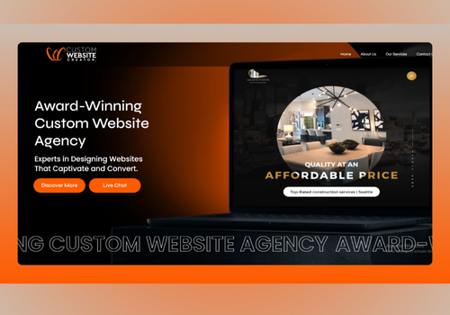 Web Design Package Example: Custom Website Creator - Design Agecny