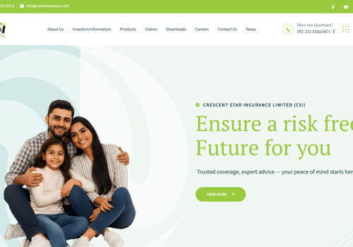 Web Design Package Example: UI/UX Redesign & Rebranding for Insurance Site