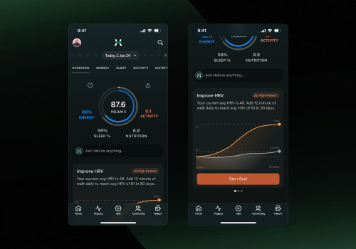 UX/UI Design Package Example: MVP Design for Fitness App