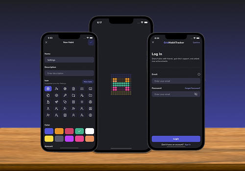 Mobile App Development Package Example: HabitKit – Mobile App Development for iOS