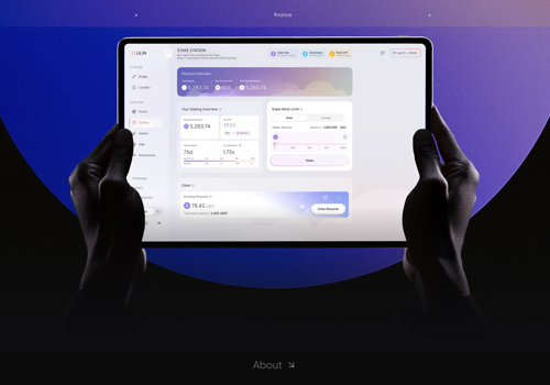 Web Design Package Example: Cross-chain platform | Web3 design