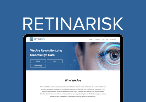 Mobile App Development Package Example: Healthcare Platform for Diabetes: RetinaRisk