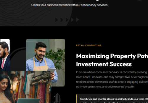 Web Development Package Example: WordPress Website Development Alfhaglance