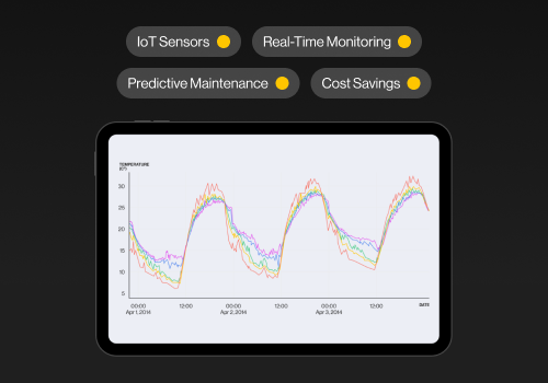 IoT Development Package Example: Sensor-based manufacturing monitoring system