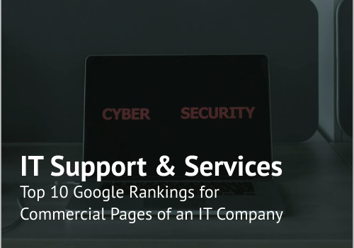 Search Engine Optimization Package Example: SEO for for a UK-Based Cybersecurity