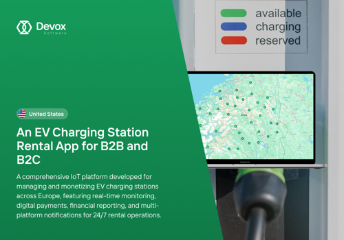 Mobile App Development Package Example: EV Charging Station Rental App