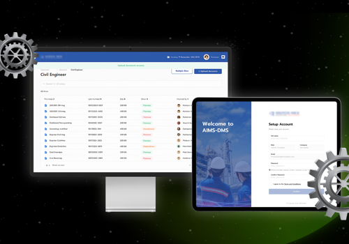 Web Development Package Example: SCG AIMS-DMS smart document management system