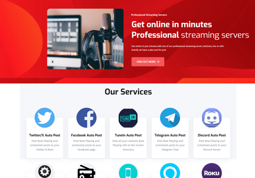 Web Design Package Example: Autopo ST