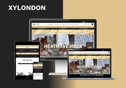 Web Design Package Example: XYLONDON