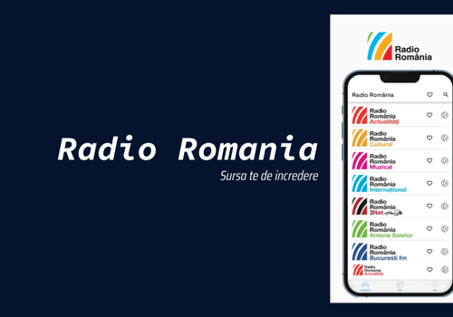 Mobile App Development Package Example: Radio Romania - CrossPlatform Mobile App