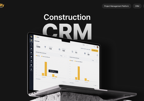 Web Development Package Example: Amplify - Construction Business Website & CRM