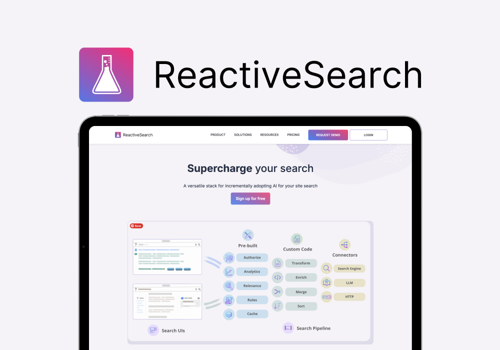 API Development Package Example: ReactiveSearch Integration
