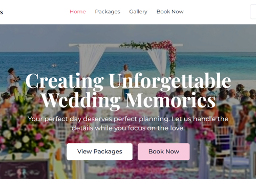 Web Development Package Example: Eaternal Moments–Banquet & Event Management System