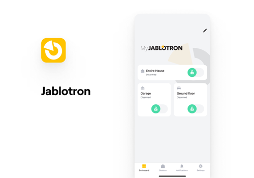Mobile App Development Package Example: MyJABLOTRON