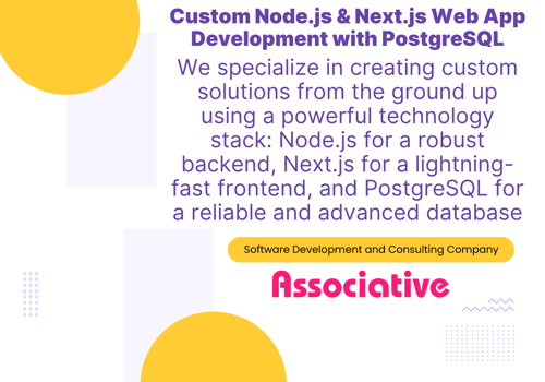 Web Design Package Example: Custom Node.js & Next.js Web App Development